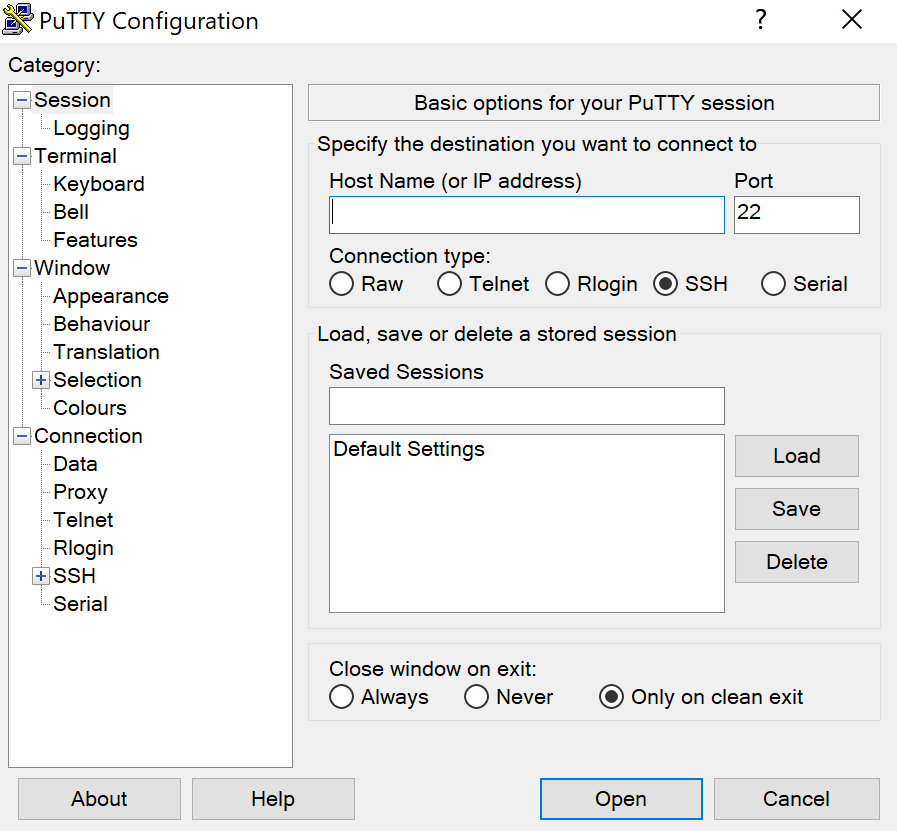 putty connection manager