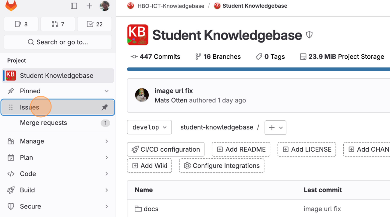 kb-navigate-issues